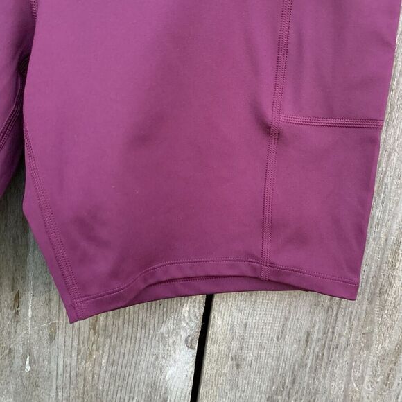 GIRLFRIEND COLLECTIVE Shorts Women's 3XL Mauve Biker Running High-Rise Athletic - Picture 5 of 7